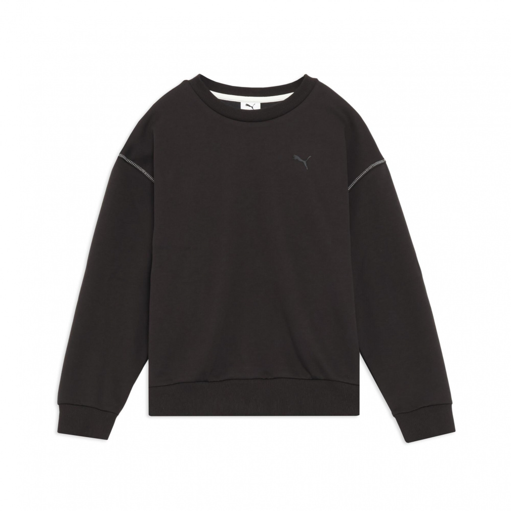 ESS MX リラックスド クルー DK(ブラック-S)