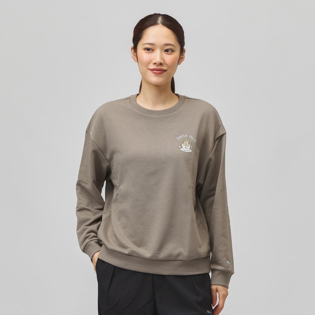 ALPEN CREW SWEAT CHILL(セピア-S)