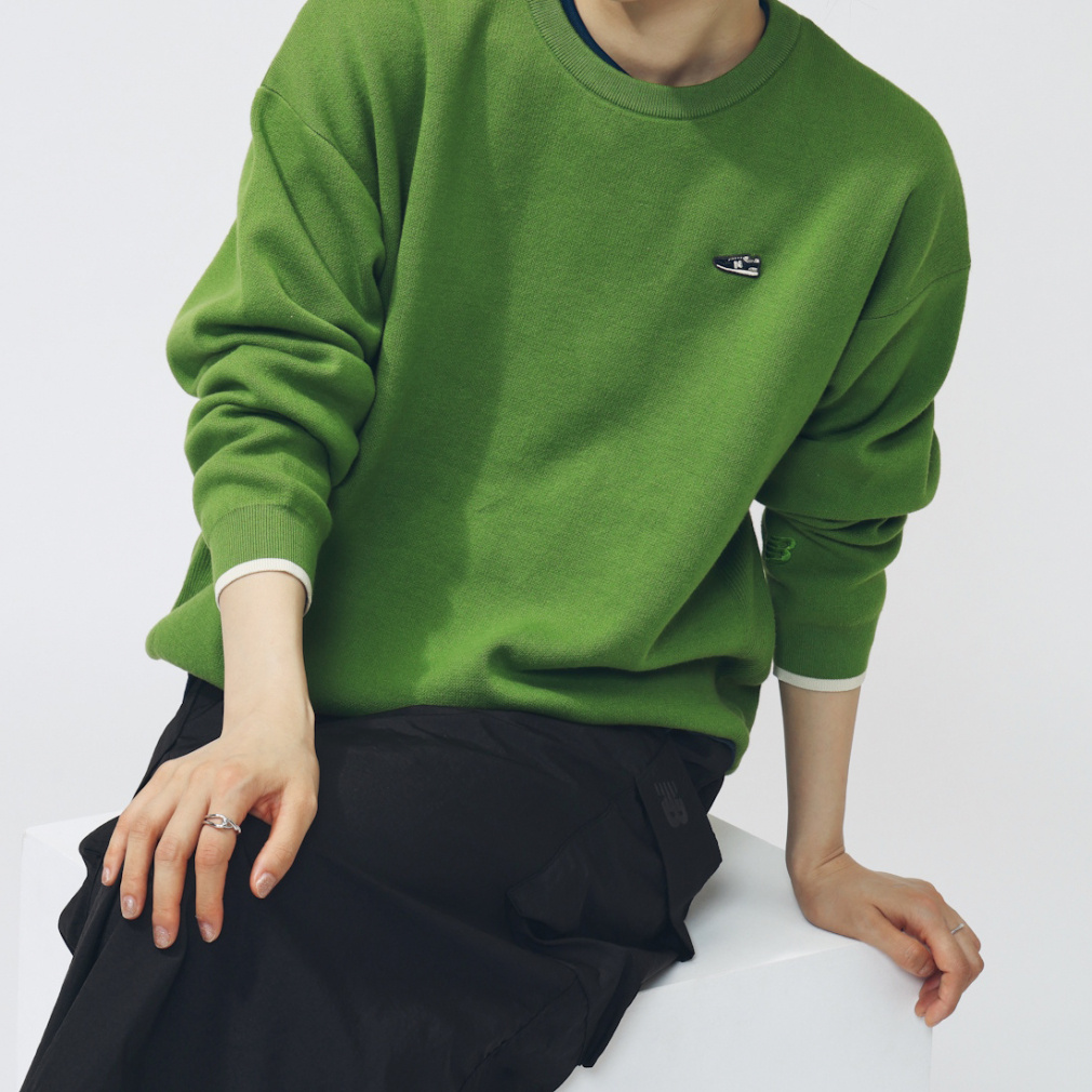 THE CITY シューパッチニットプルオーバー｜Alpen Online