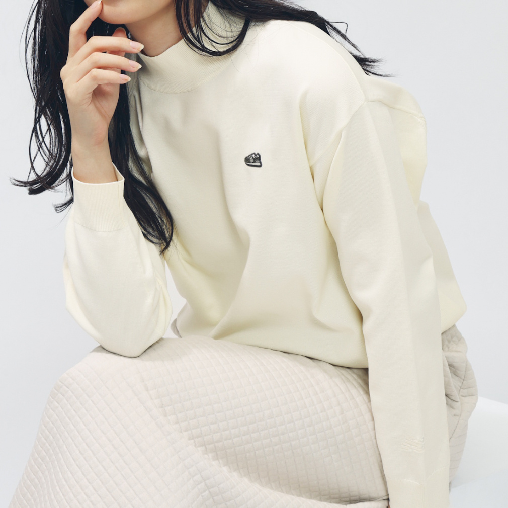 THE CITY シューパッチハイネックニットプルオーバー｜Alpen Online