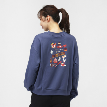 スーベニアアイコンクルー(ブルーグレー-S)