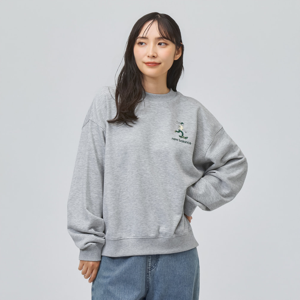 ニューバランス レディース スウェット トレーナー Skater Girl Crew