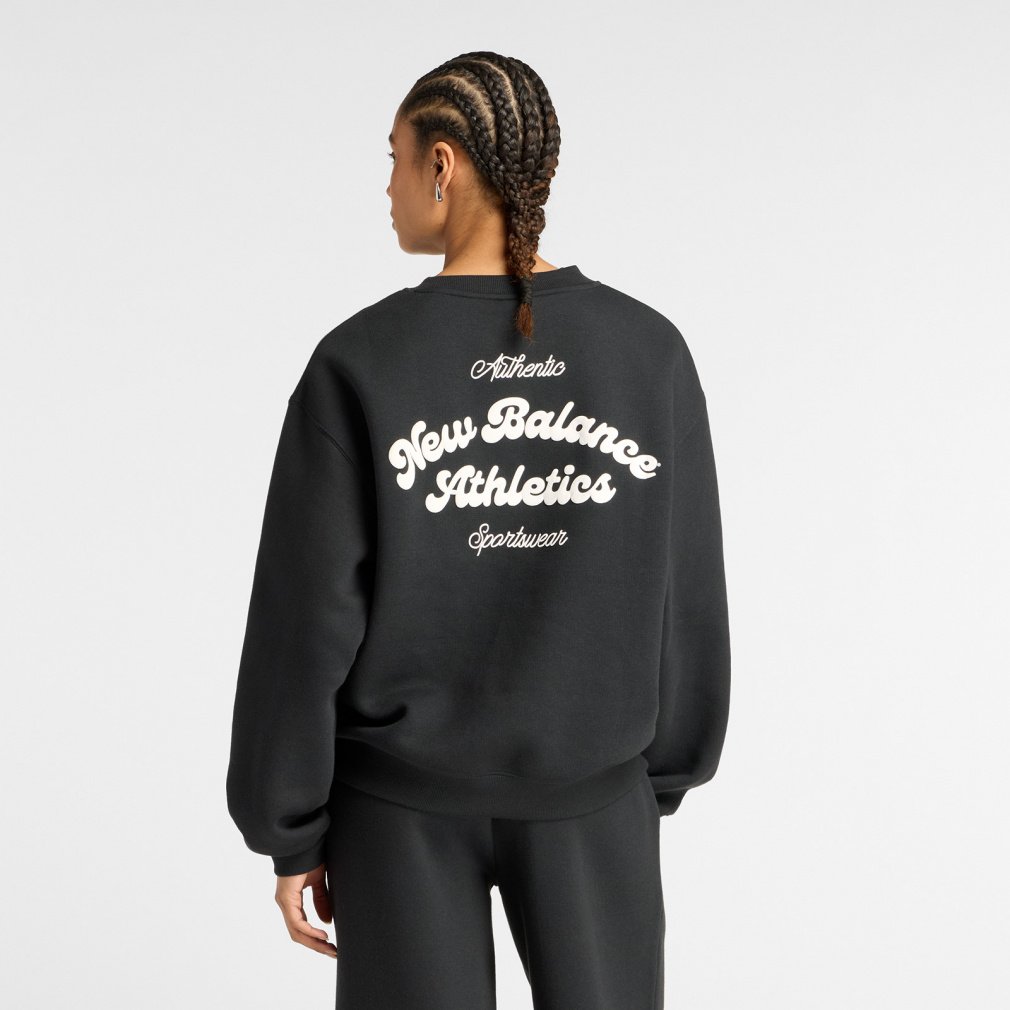 ニューバランス レディース スウェット トレーナー フリースクルー