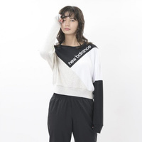 カラーブロックド スウェットクルー