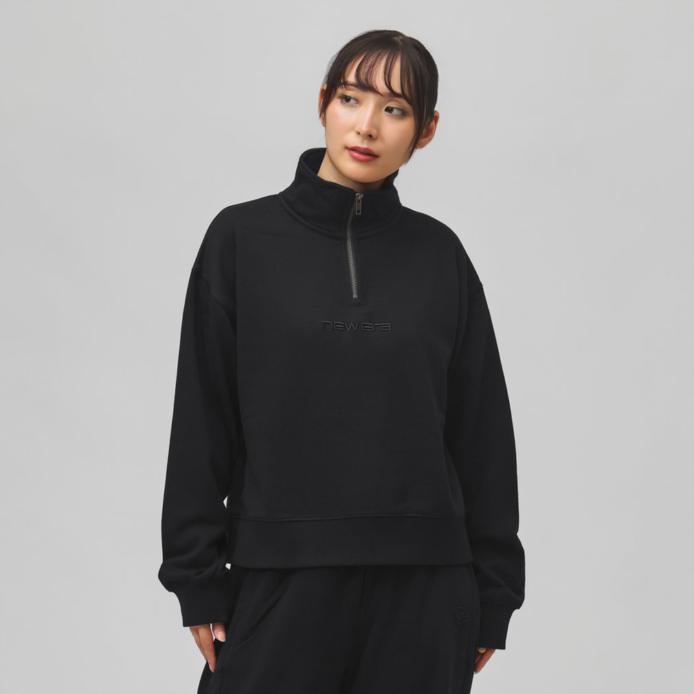 ニューエラ レディース スウェット トレーナー WS SWEAT HALF-ZIP