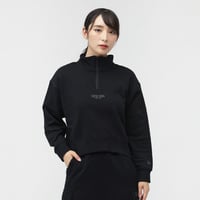 WS SWEAT HALF ZIP BLK｜Alpen Online