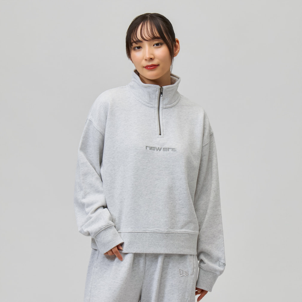 ニューエラ レディース スウェット トレーナー WS SWEAT HALF-ZIP