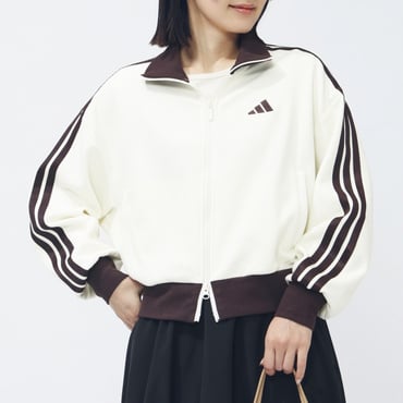 ワッフル ルーズフィット トラックトップ ジャージ