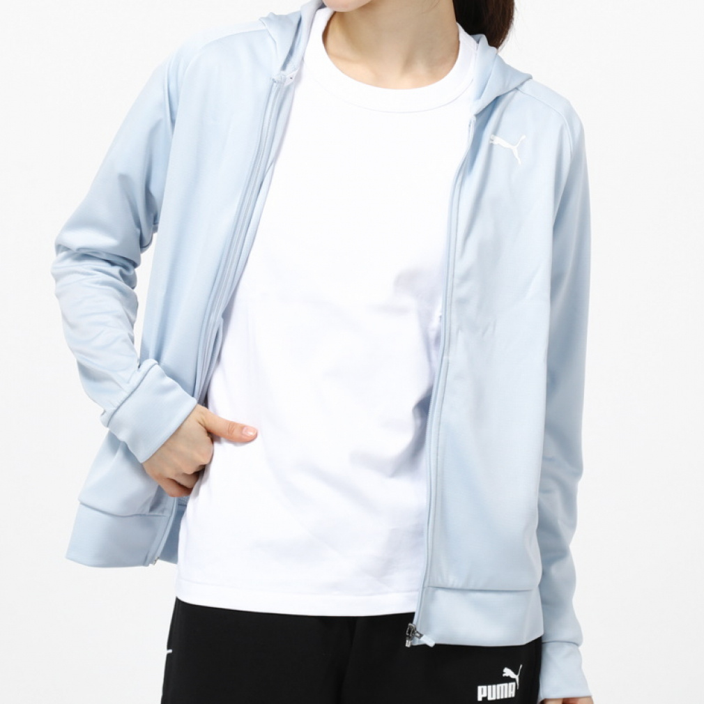 プーマ レディース スウェットフルジップ ACTIVE+ フーデッドジャケット パーカー アウター 849114 スポーツウェア PUMA