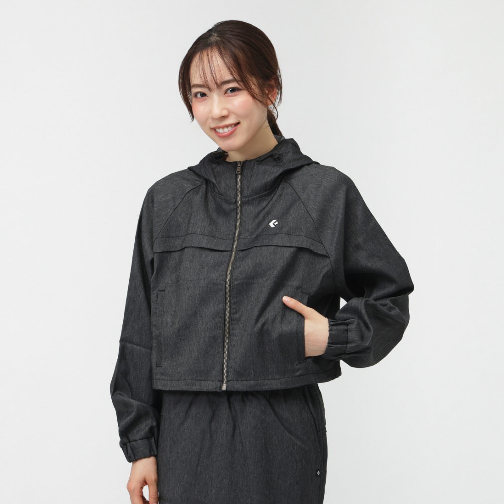 シンセティックデニムフードジャケット｜Alpen Online