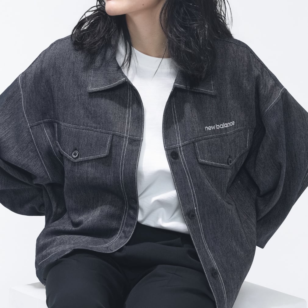 ニューバランス THE CITY レディース ウェア デニムスタイルジャケット