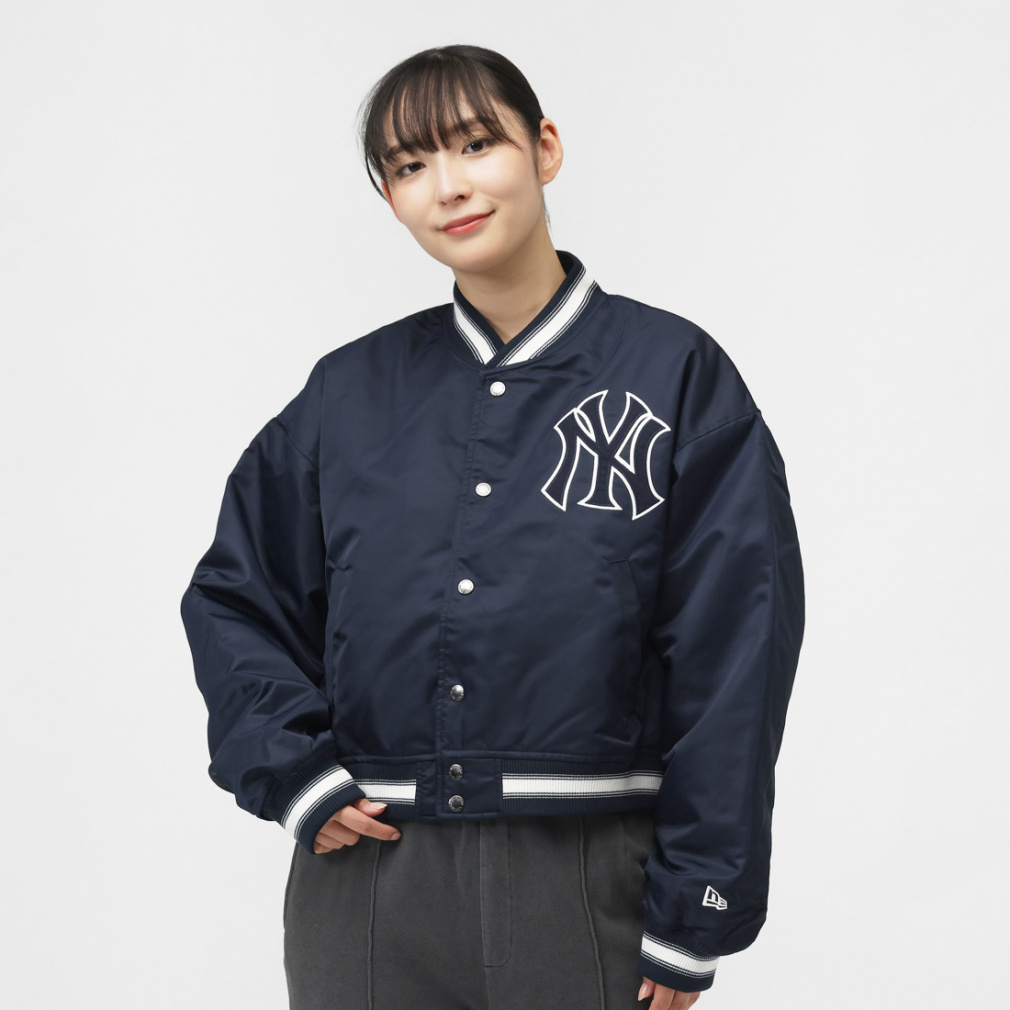 ニューエラ レディース アウターウェア WS NYLON VARSITY JACKET
