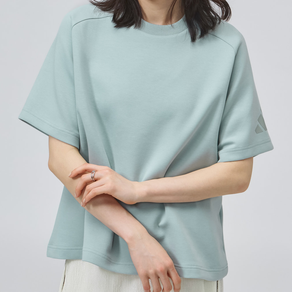 アディダス レディース 半袖 Tシャツ ソフト ラックス ルーズフィット