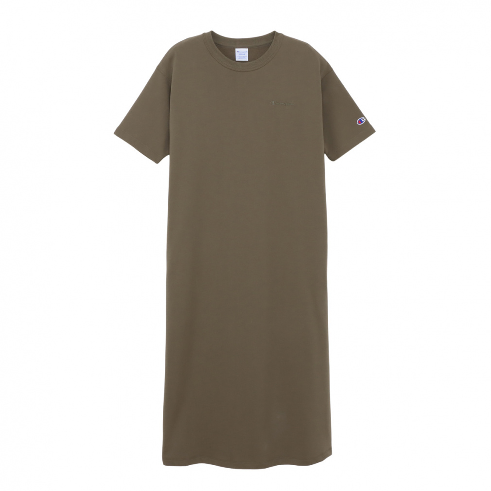 SWEAT S/S ONEPIECE DRESS(ディープグリン-M)
