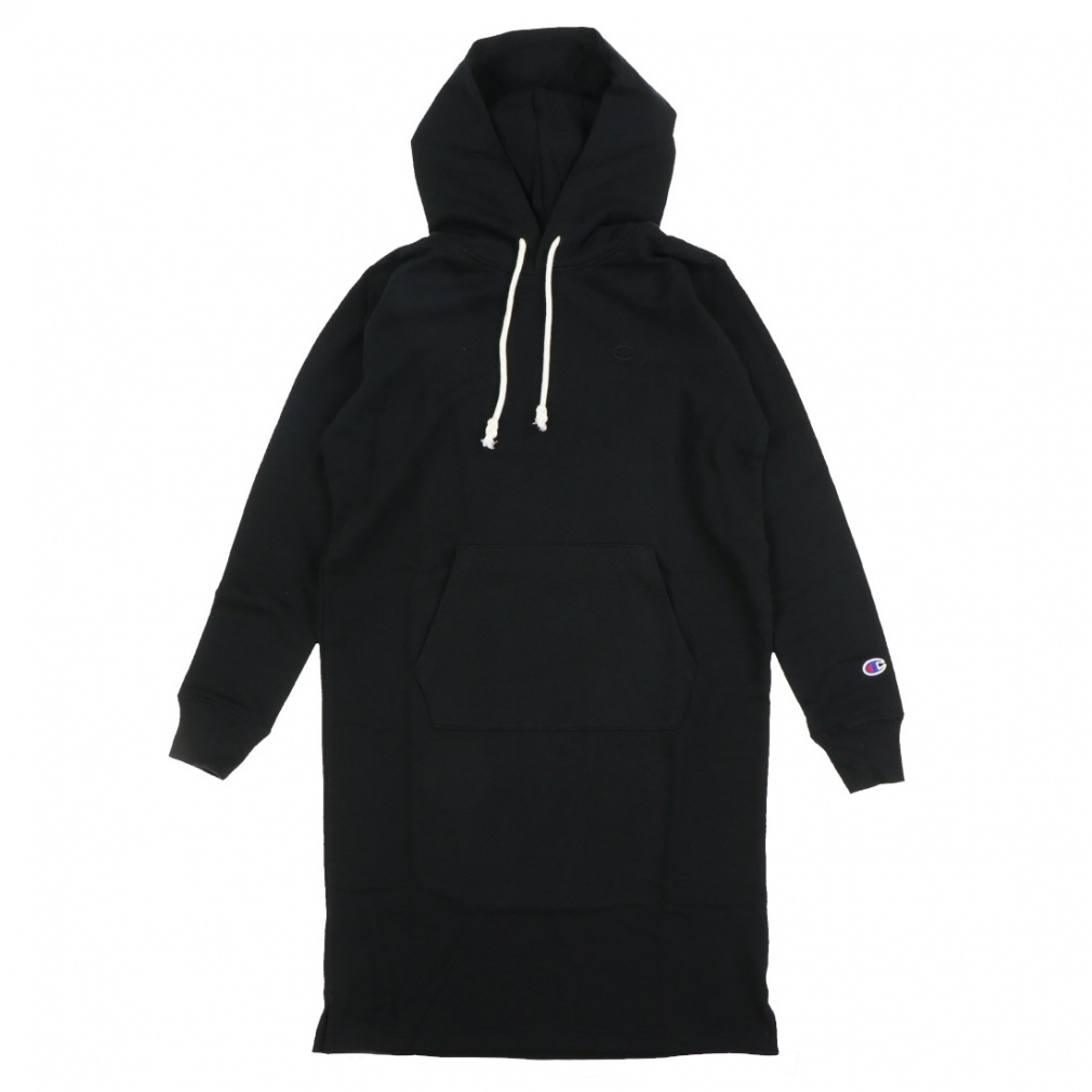 HOODED SWEATSHIRT(ブラック-M　レディス)