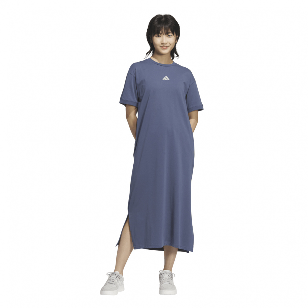 ワード Tシャツワンピース(ブルーグレー-S　レディス)