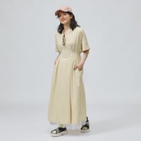 SOFTLUX ストレッチ ウーブン ルーズフィット ドレス