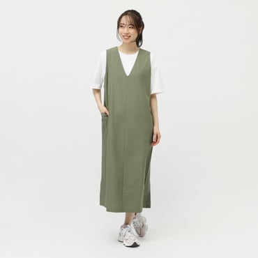 THE CITY ファンクションVネックドレス｜Alpen Online