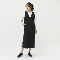 THE CITY ファンクションVネックドレス