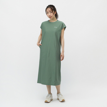 ファンクションラインドレス(スモークグリーン-S　レディス)