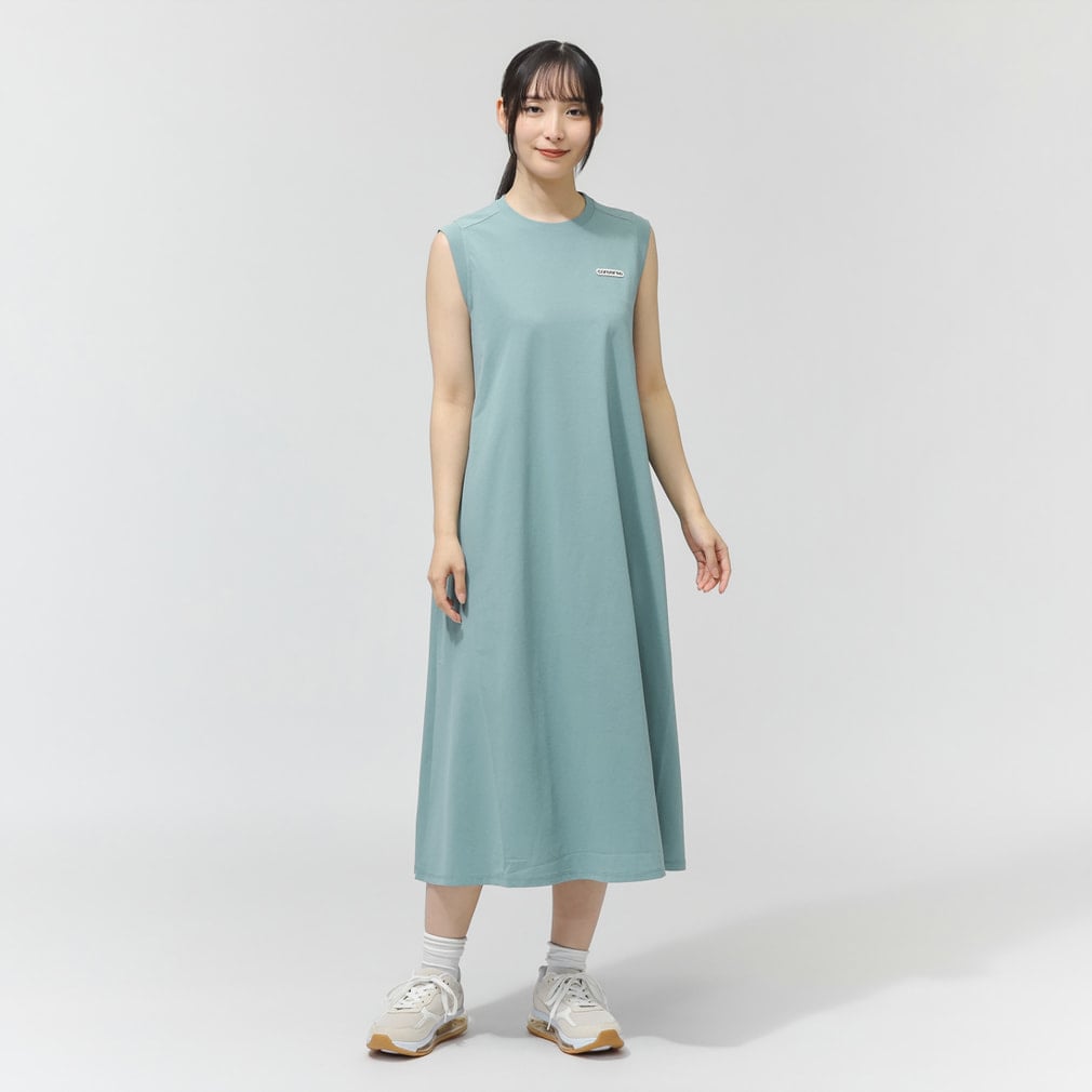 CV LOGO ONEPIECE L ワンピース(ペールブルー-M)