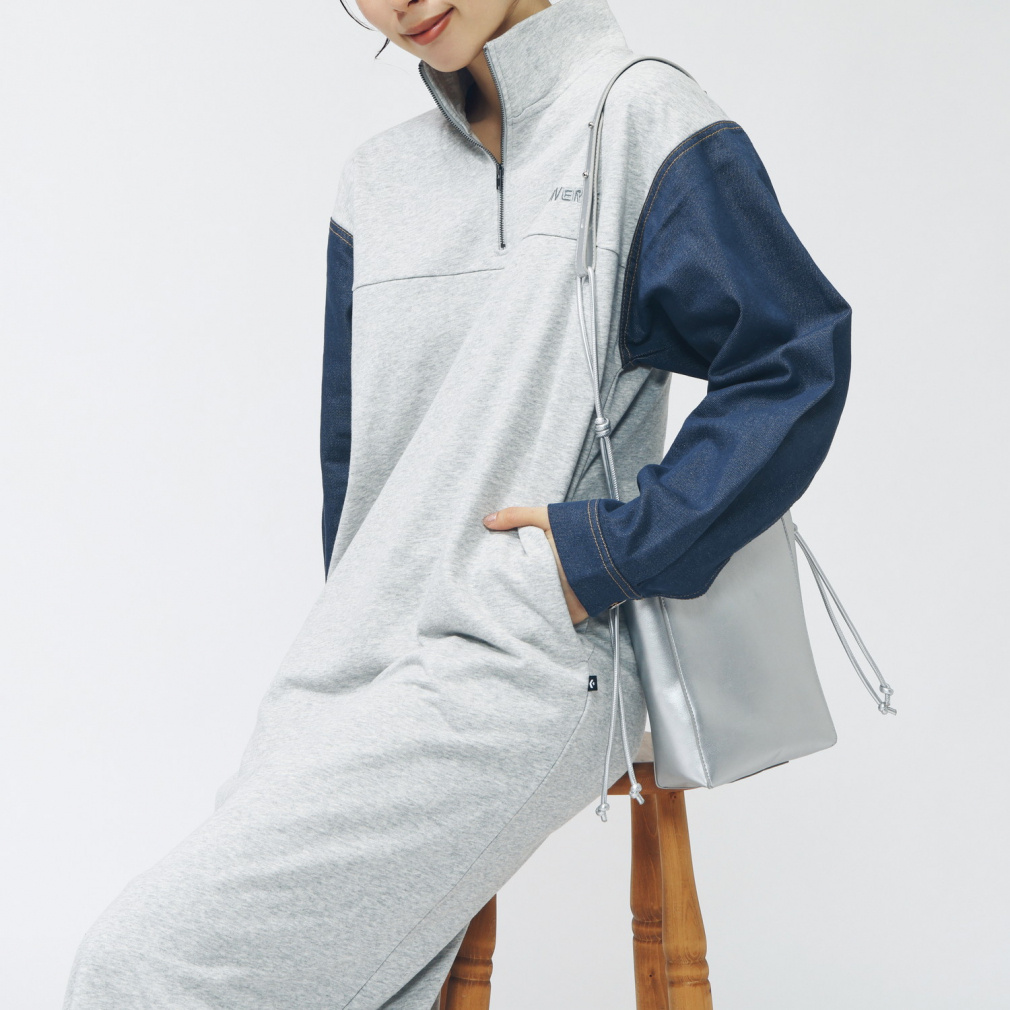 コンバース レディース ワンピース AP デニムドッキングワンピース