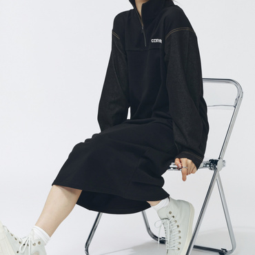 AP デニムドッキングワンピース