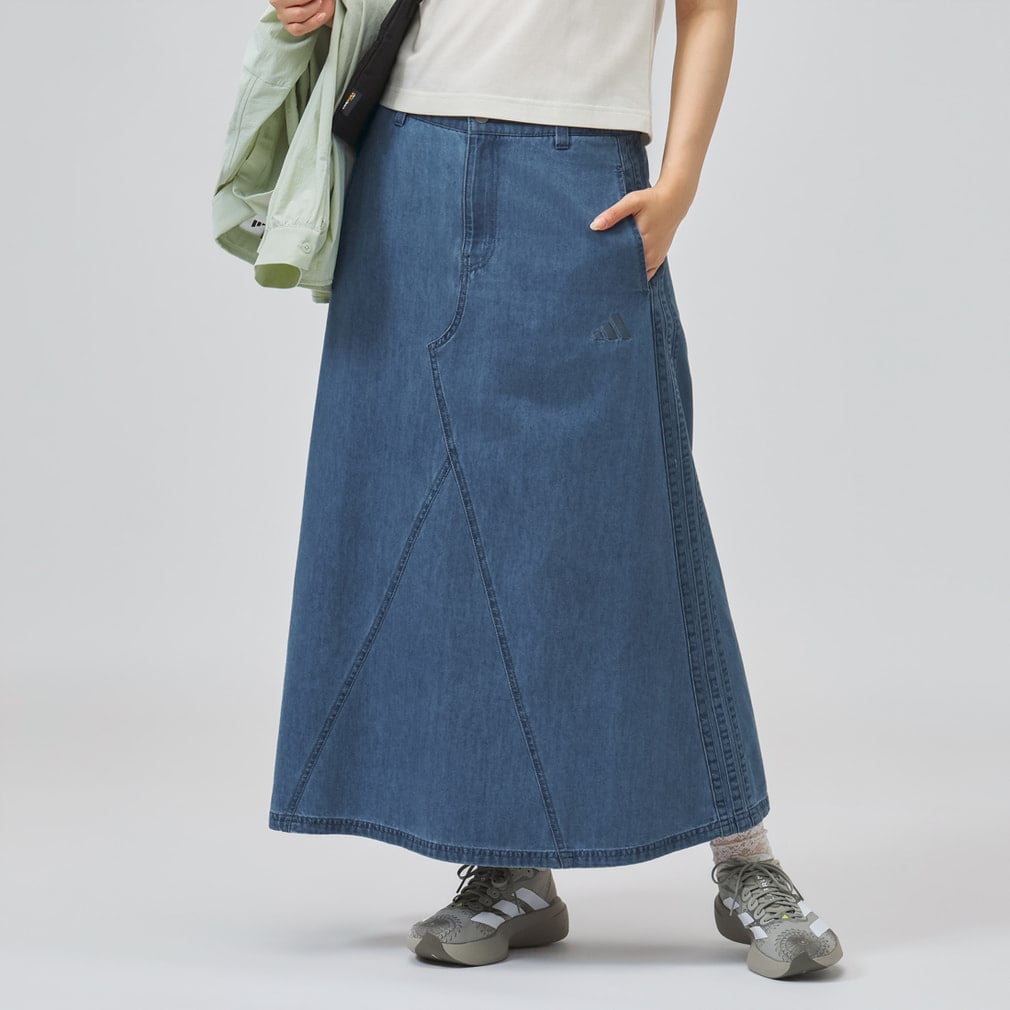 アディダス レディース スカート W COOL DENIM スカート AP NQ009