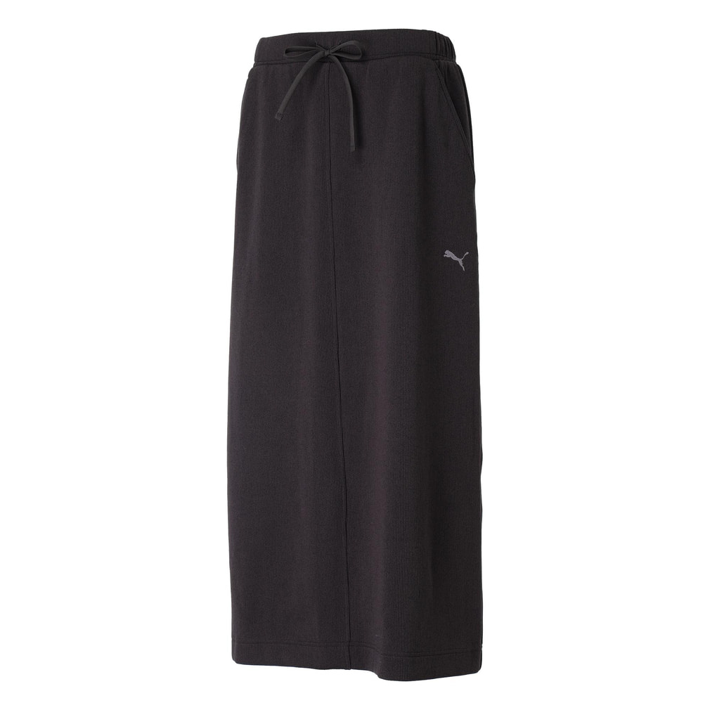 KNIT SKIRT(ブラック-S)