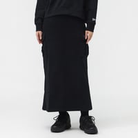 WS SWEAT CARGO SKIRT BLK