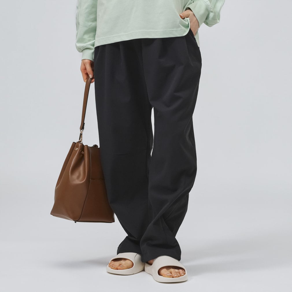 アディダス レディース ロングパンツ SOFTLUXダブルウィーブ オーバー