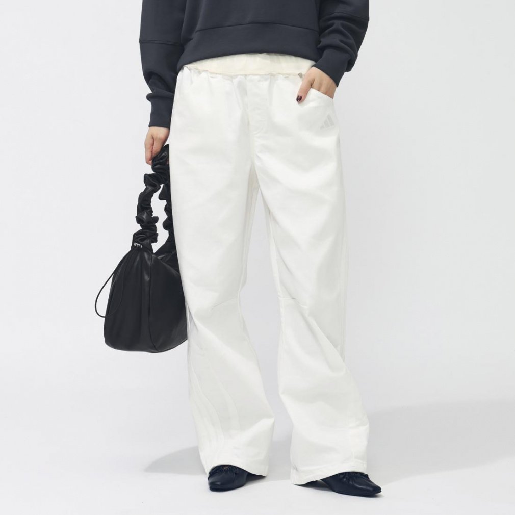 アディダス レディース ロングパンツ W STADIUM C デニムパンツ Y7518