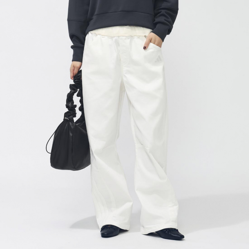 アディダス レディース ロングパンツ W STADIUM C デニムパンツ Y7518