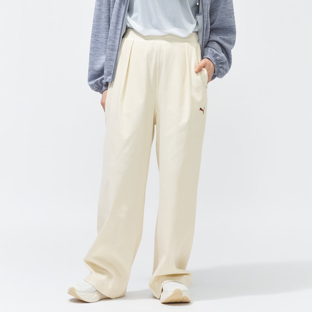 プーマ レディース ロングパンツ ESS ELEVATED デニムライク PT 693763