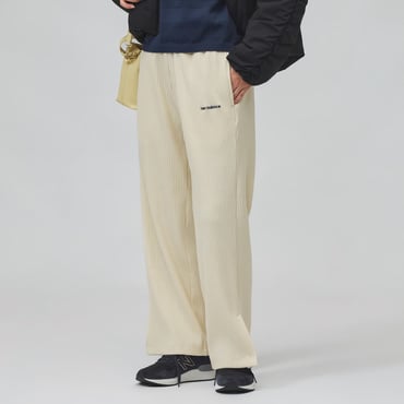 THE CITY ワイドリブパンツ