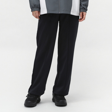 UAスウェット ストレート パンツ(ブラック-S)