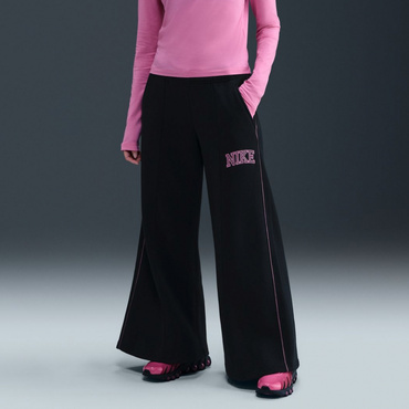 ウィメンズ NSW PHNX フリース ロゴ ワイド LE(ブラック-S)