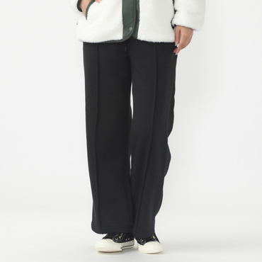 スウェット ワイドパンツ