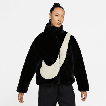 ウィメンズ NSW スウッシュ FAUX FUR フリースジャケット
