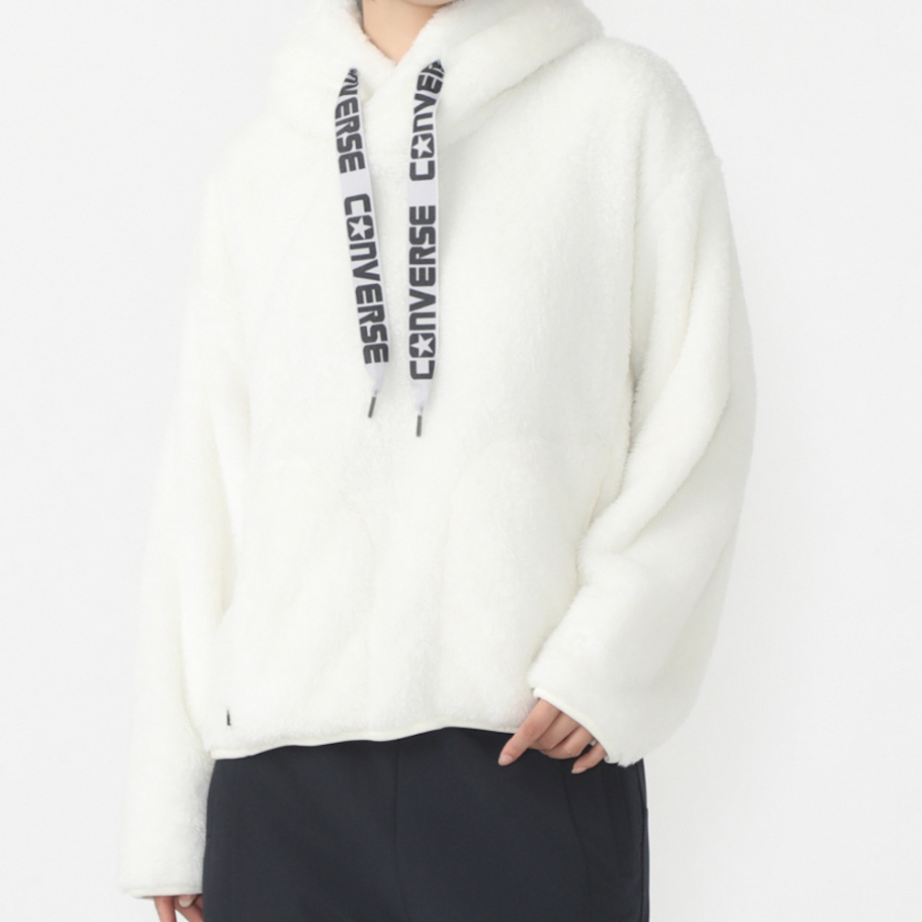 コンバース レディース フリースジャケット フリース フーディー