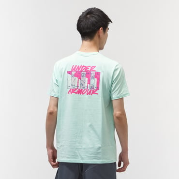 UAパフォーマンスコットン ロッカー グラフィック ショートスリーブ Tシャツ