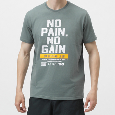 UAパフォーマンスコットン グラフィック ショートスリーブ Tシャツ