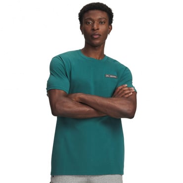 UAヘビーウエイト アーマーラベル ショートスリーブ Tシャツ