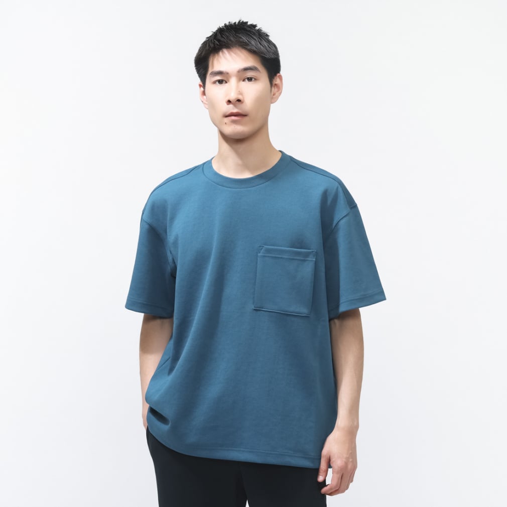 UAアポロ ショートスリーブ Tシャツ(ネイビー-S)