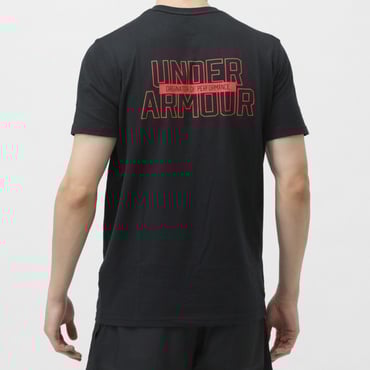 アルペン限定 UAパフォーマンスコットン テキストロゴ ショートスリーブ Tシャツ