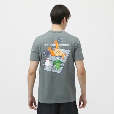 アルペン限定 UAパフォーマンスコットン フードピラミッド ショートスリーブ Tシャツ