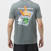 アルペン限定 UAパフォーマンスコットン フードピラミッド ショートスリーブ Tシャツ