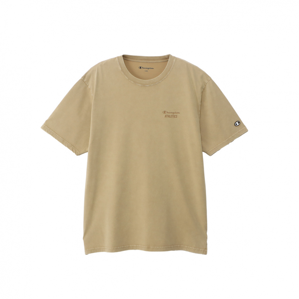 SHORT SLEEVE T-SHIRT(ベージュ-M)