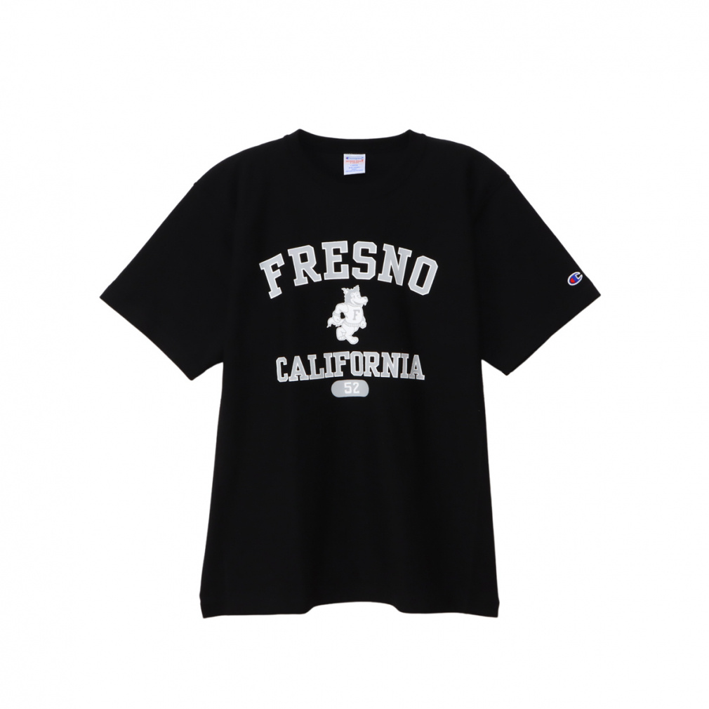 REVERSE WEAVE SHORT SLEEVE T-SHIRT(ブラック-M)