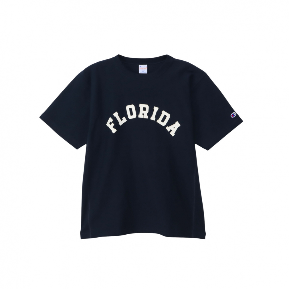 REVERSE WEAVE SHORT SLEEVE T-SHIRT(ネイビー-M)